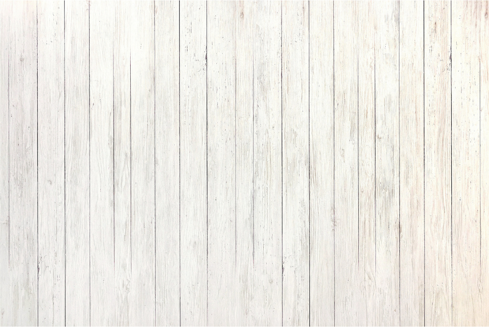 White wood background